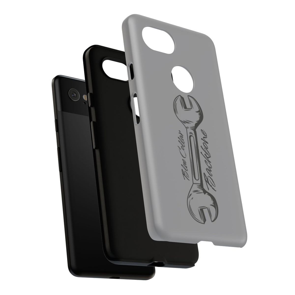 Tough Cases, Blue Collar Backbone Phone Case, Protective Phone Cases, Rugged Phone Covers, Strong Case, Worker Design, Unique Phone