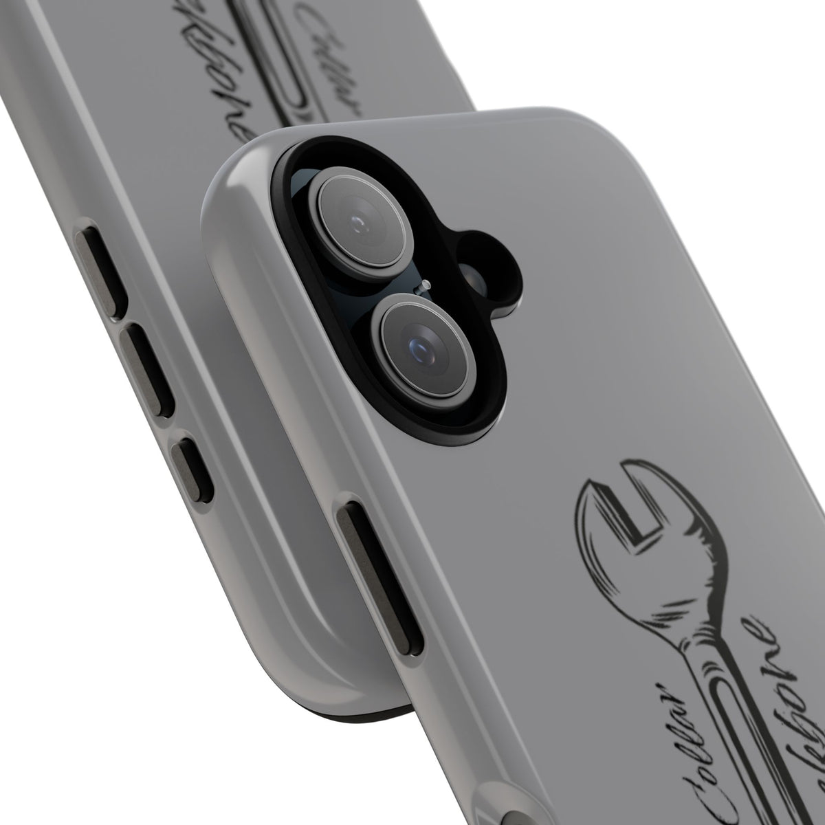 Tough Cases, Blue Collar Backbone Phone Case, Protective Phone Cases, Rugged Phone Covers, Strong Case, Worker Design, Unique Phone