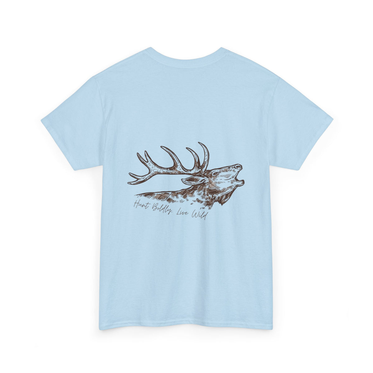Hunt Boldly Live Wild Elk Tee