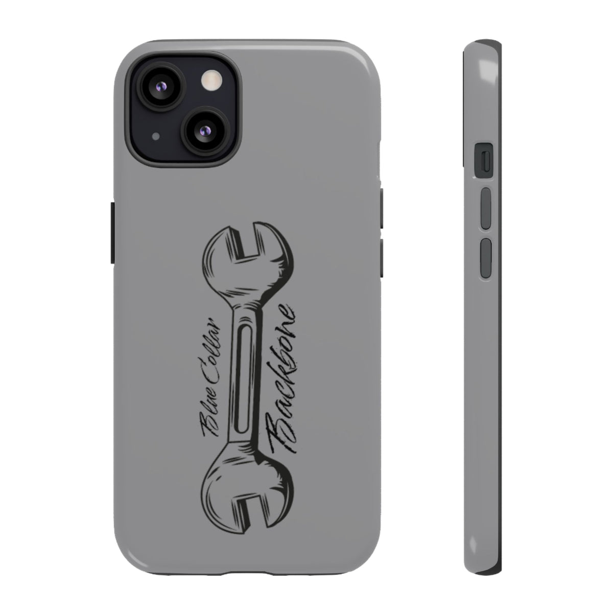 Tough Cases, Blue Collar Backbone Phone Case, Protective Phone Cases, Rugged Phone Covers, Strong Case, Worker Design, Unique Phone