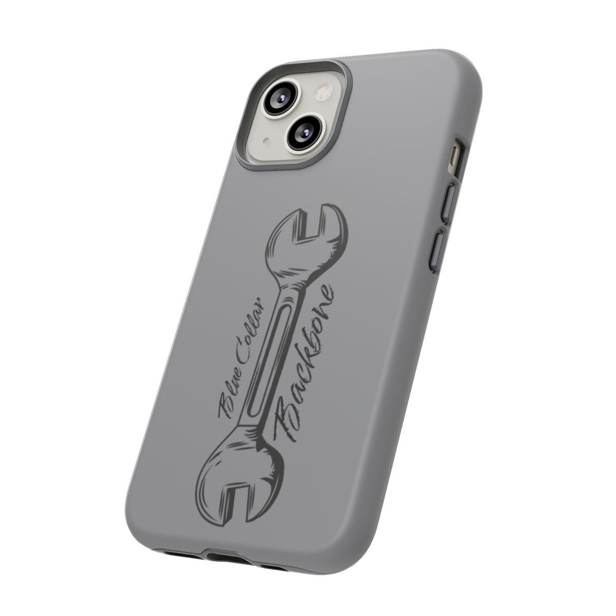 Tough Cases, Blue Collar Backbone Phone Case, Protective Phone Cases, Rugged Phone Covers, Strong Case, Worker Design, Unique Phone