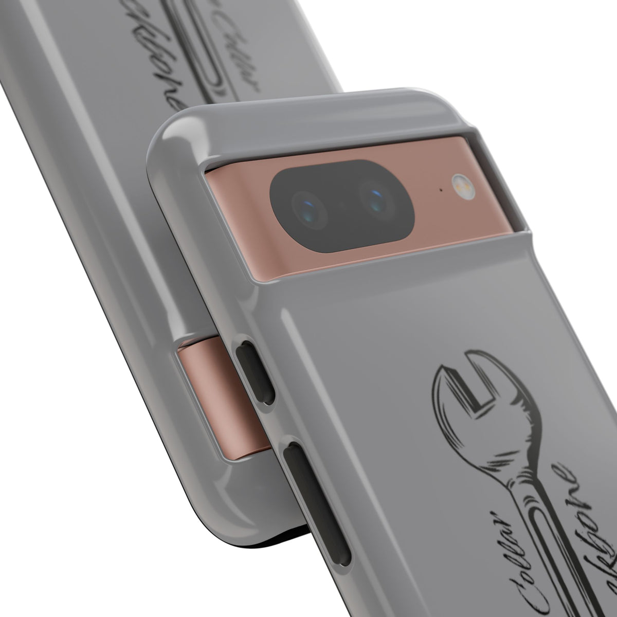 Tough Cases, Blue Collar Backbone Phone Case, Protective Phone Cases, Rugged Phone Covers, Strong Case, Worker Design, Unique Phone