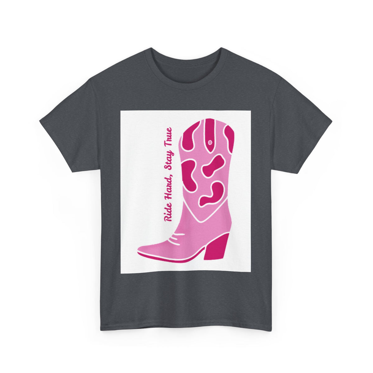 Rodeo Vibes Unisex Heavy Cotton Tee - "Ride Hard, Stay True"