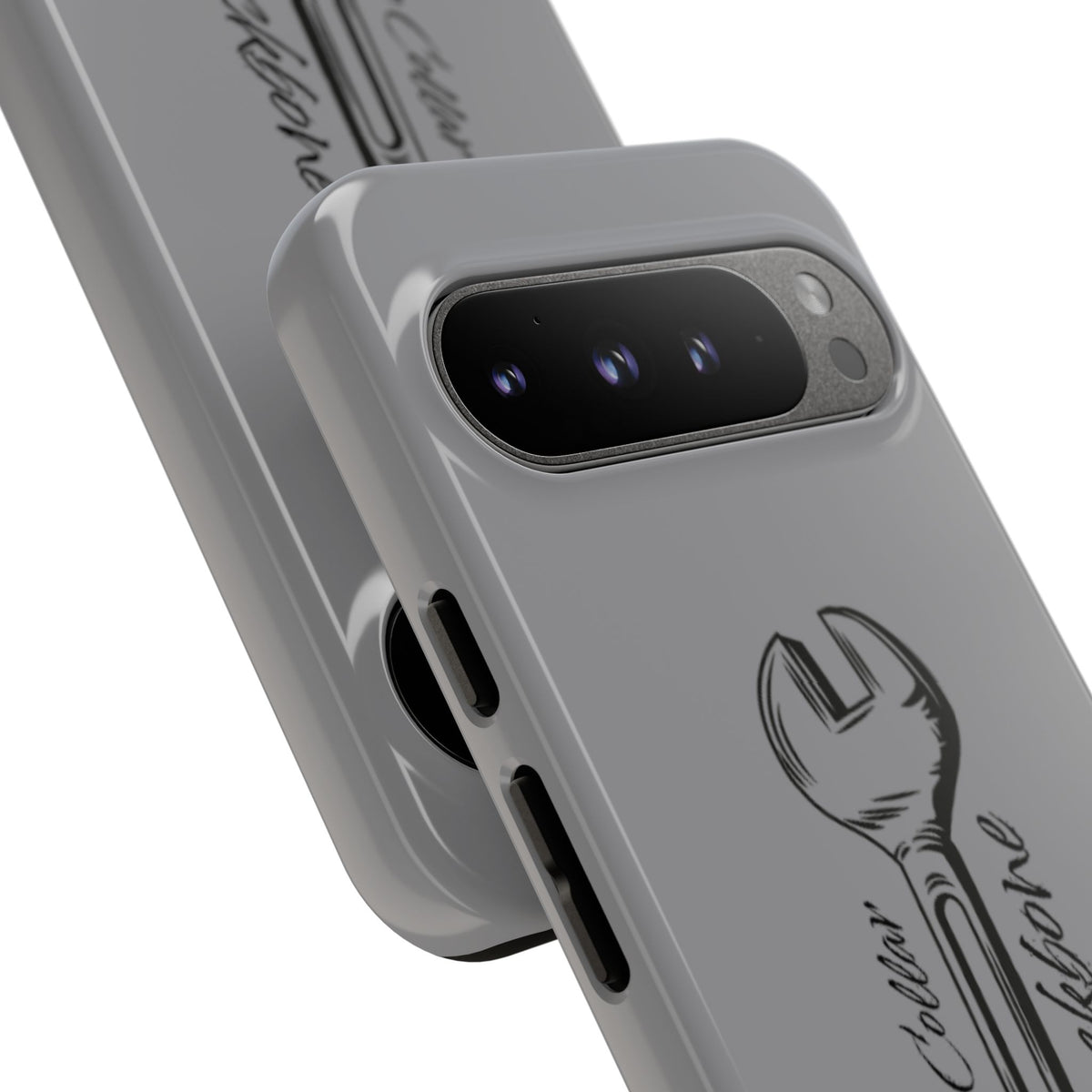 Tough Cases, Blue Collar Backbone Phone Case, Protective Phone Cases, Rugged Phone Covers, Strong Case, Worker Design, Unique Phone