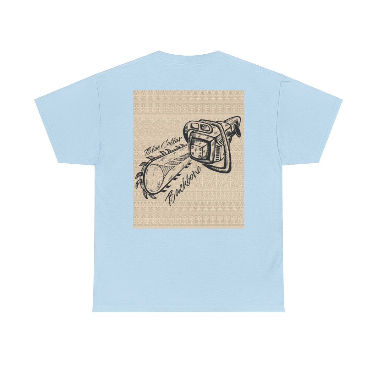Blue Collar Backbone Chainsaw Tee