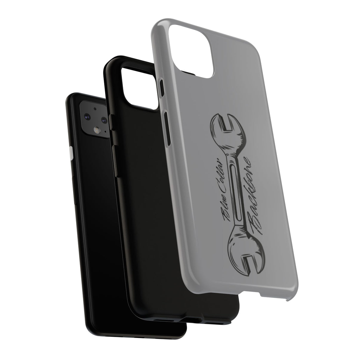 Tough Cases, Blue Collar Backbone Phone Case, Protective Phone Cases, Rugged Phone Covers, Strong Case, Worker Design, Unique Phone