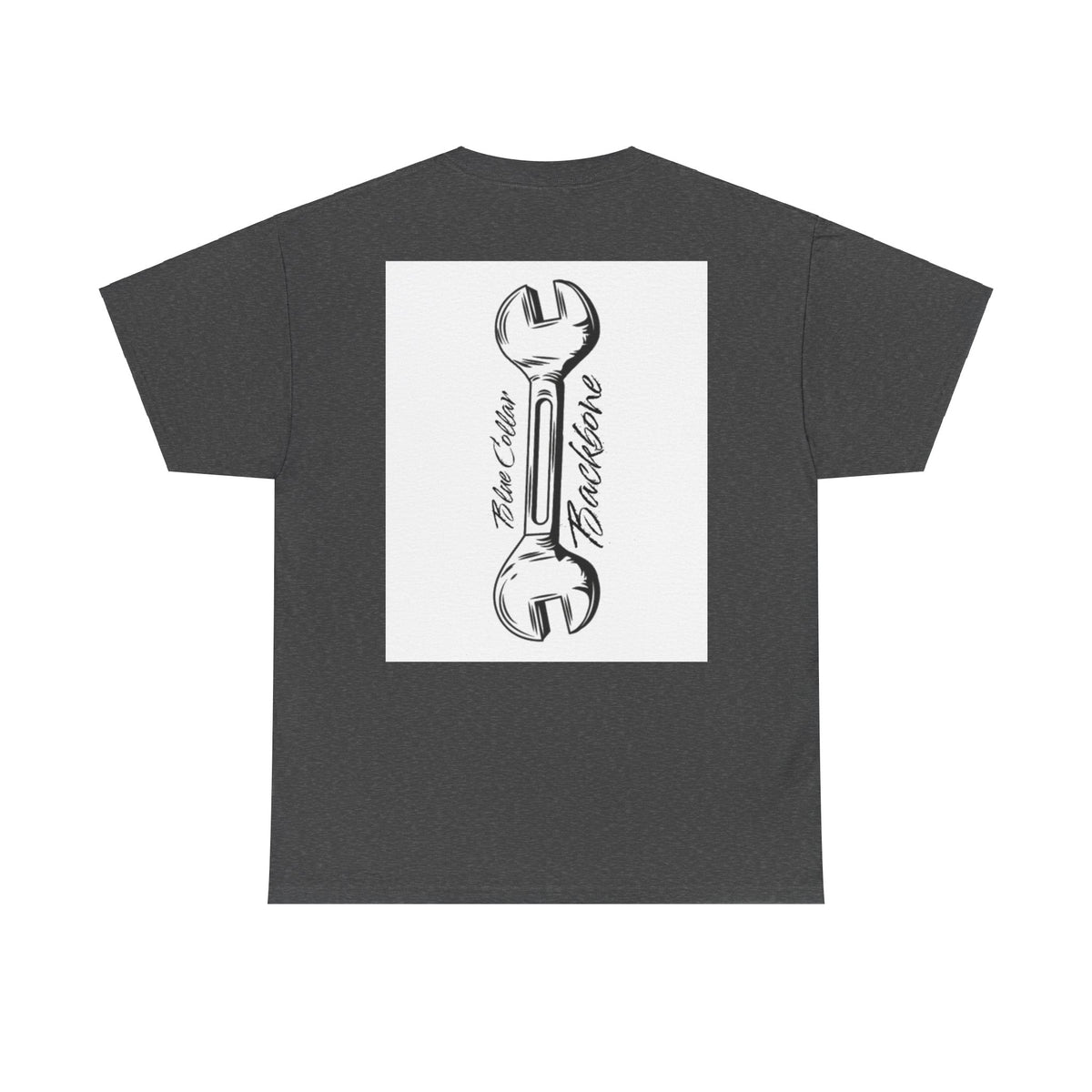 Blue Collar Backbone Unisex Tee, T-Shirt, Shirt, Casual Top, Workwear Apparel, Gift for Him/Her