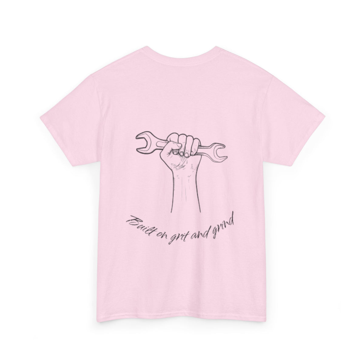 Grit and Grind Blue Collar Tee, Unisex T-Shirt, Work Ethic Graphic Shirt, Men's Women's Clothing, Inspirational Tee, Motivational Apparel