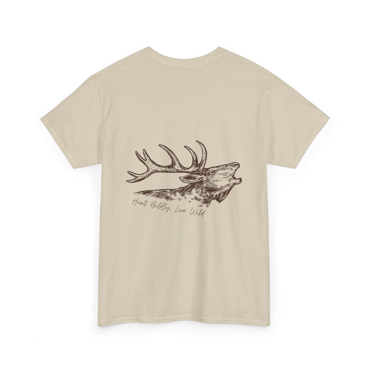 Hunt Boldly Live Wild Elk Tee