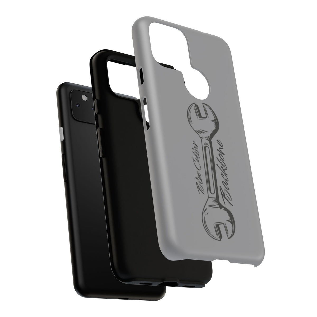 Tough Cases, Blue Collar Backbone Phone Case, Protective Phone Cases, Rugged Phone Covers, Strong Case, Worker Design, Unique Phone