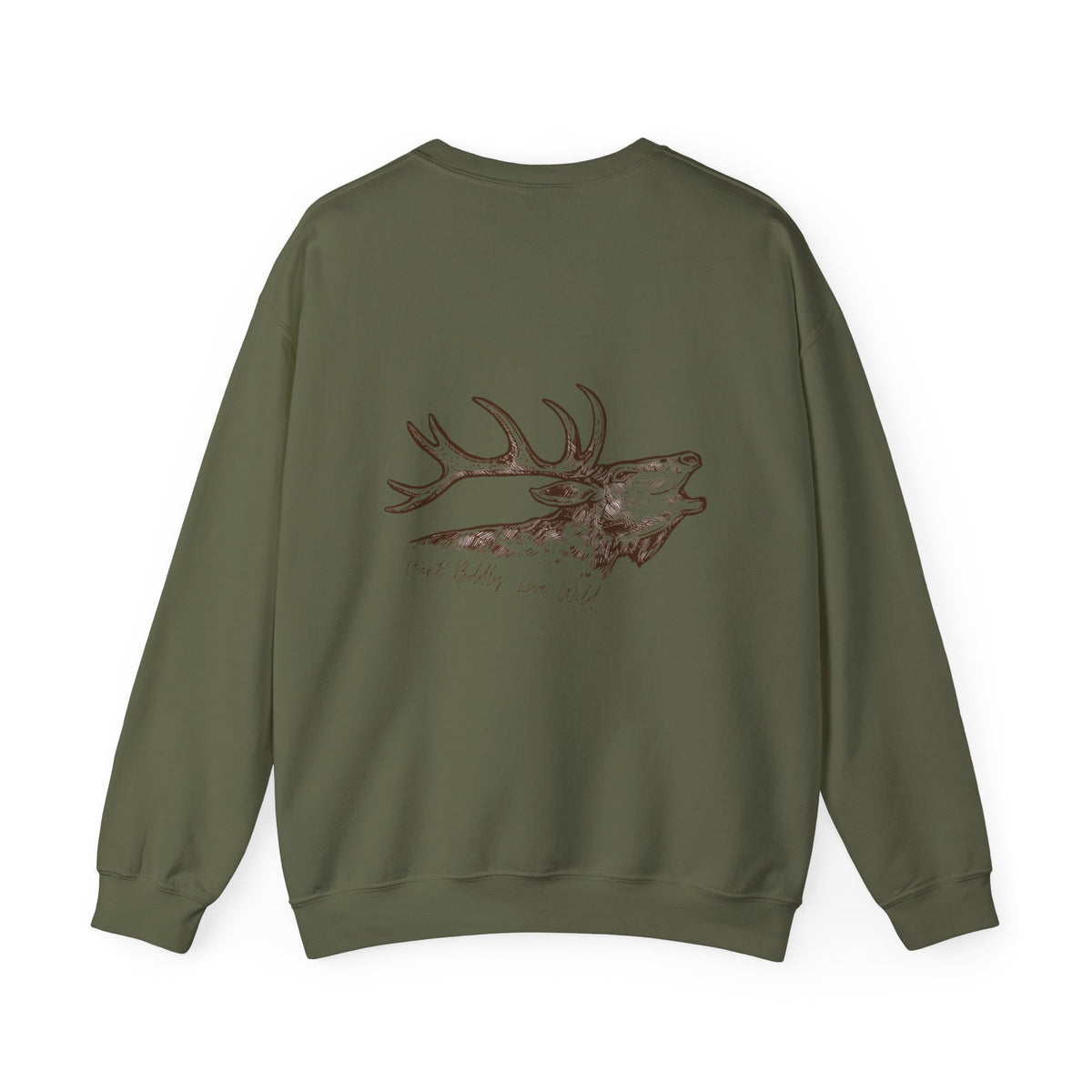 Outdoor Adventure Crewneck Sweatshirt - Hunt Boldy, Live Wild