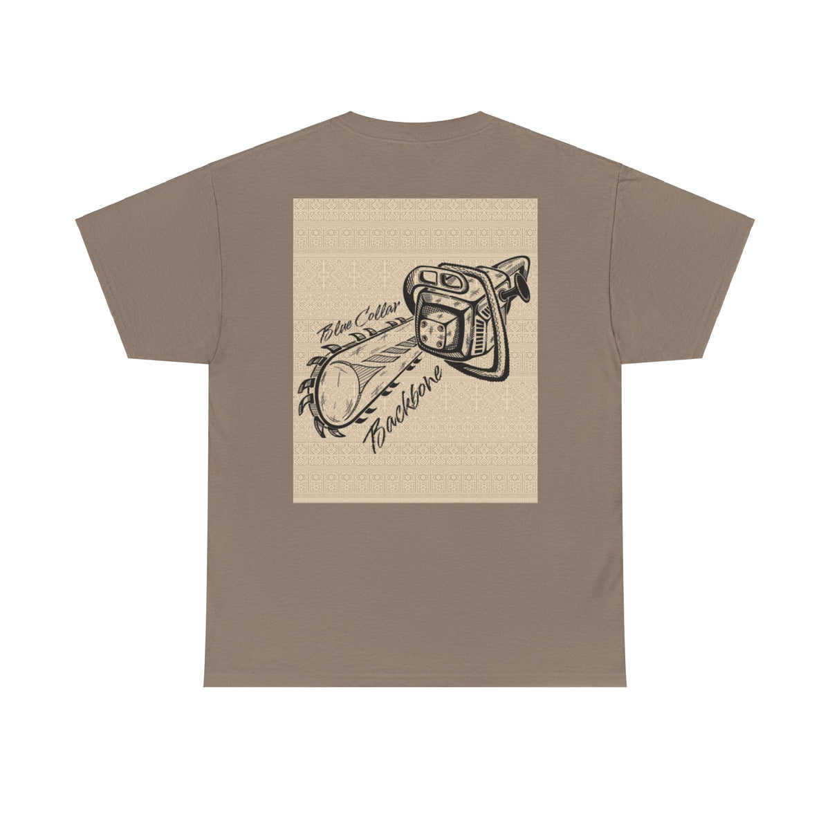 Blue Collar Backbone Chainsaw Tee