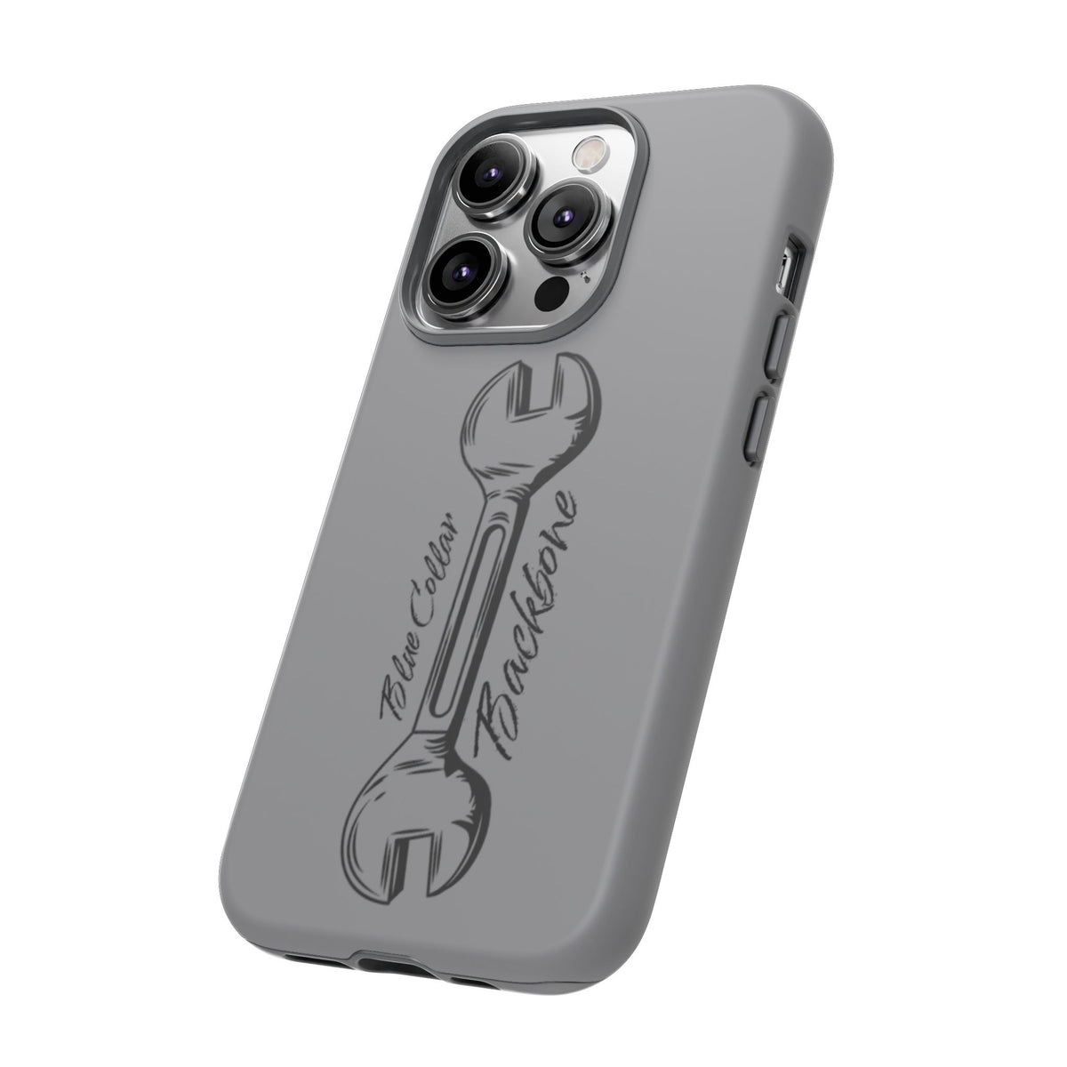 Tough Cases, Blue Collar Backbone Phone Case, Protective Phone Cases, Rugged Phone Covers, Strong Case, Worker Design, Unique Phone