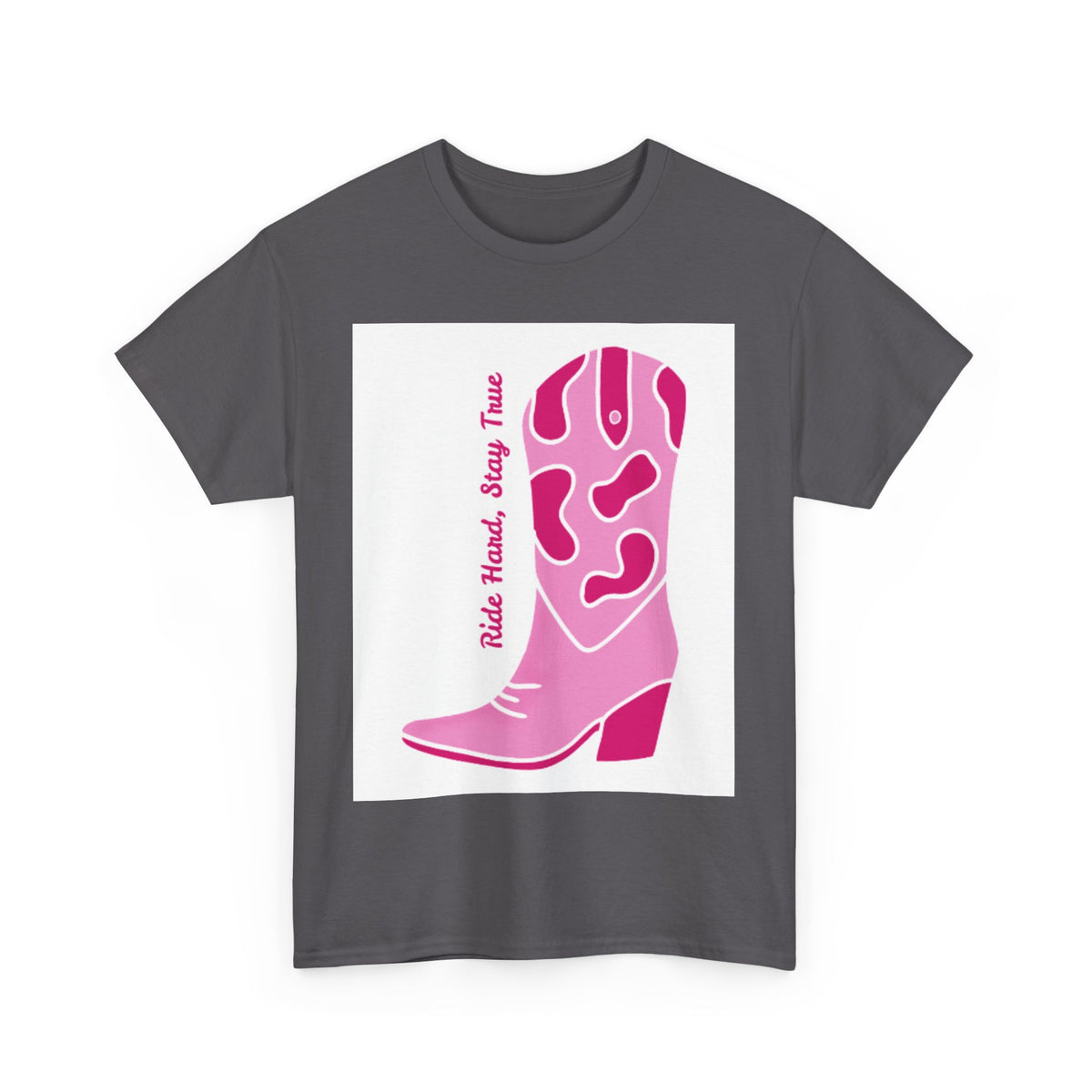 Rodeo Vibes Unisex Heavy Cotton Tee - "Ride Hard, Stay True"