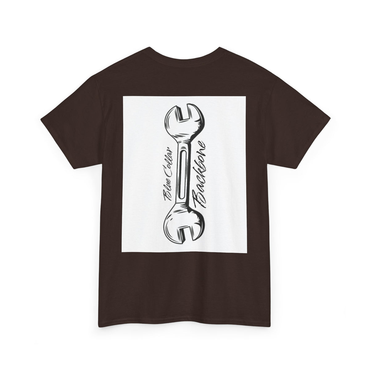 Blue Collar Backbone Unisex Tee, T-Shirt, Shirt, Casual Top, Workwear Apparel, Gift for Him/Her