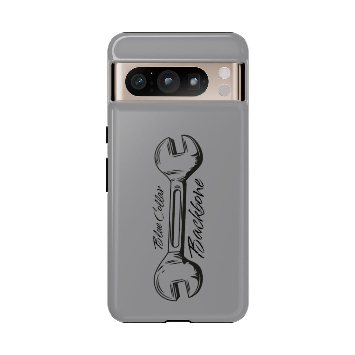 Tough Cases, Blue Collar Backbone Phone Case, Protective Phone Cases, Rugged Phone Covers, Strong Case, Worker Design, Unique Phone