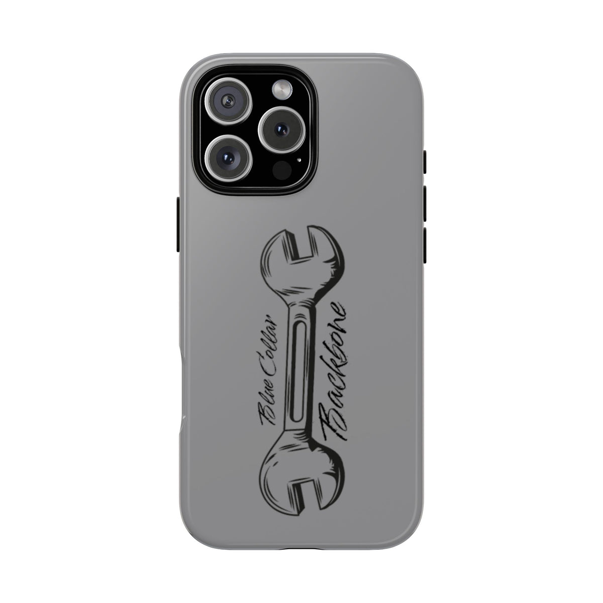 Tough Cases, Blue Collar Backbone Phone Case, Protective Phone Cases, Rugged Phone Covers, Strong Case, Worker Design, Unique Phone