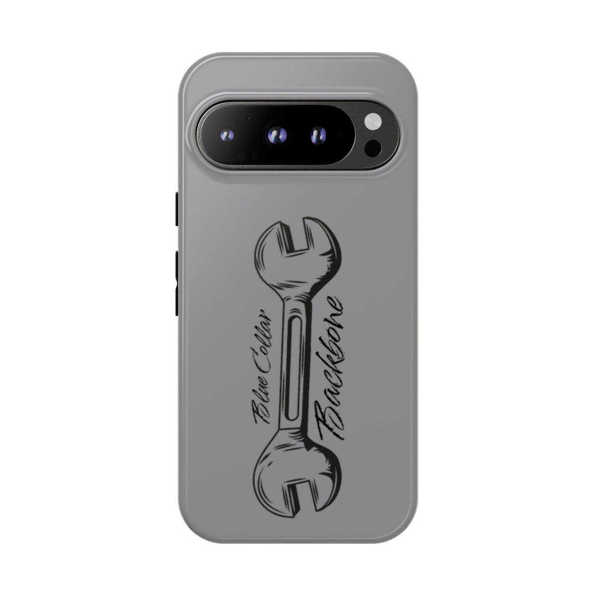 Tough Cases, Blue Collar Backbone Phone Case, Protective Phone Cases, Rugged Phone Covers, Strong Case, Worker Design, Unique Phone