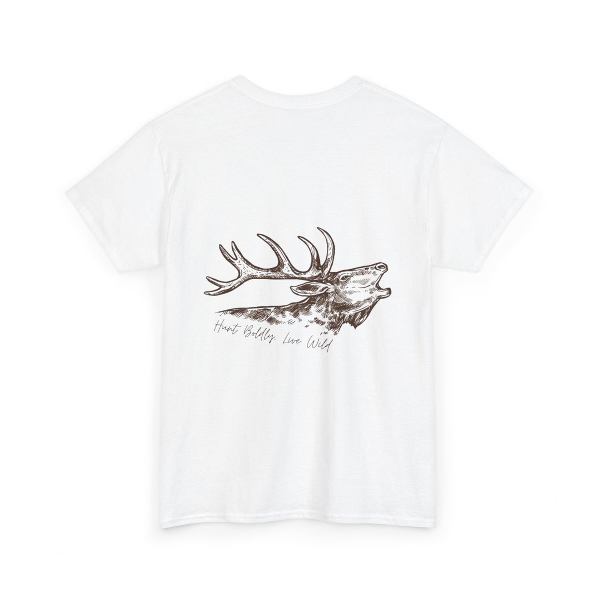 Hunt Boldly Live Wild Elk Tee