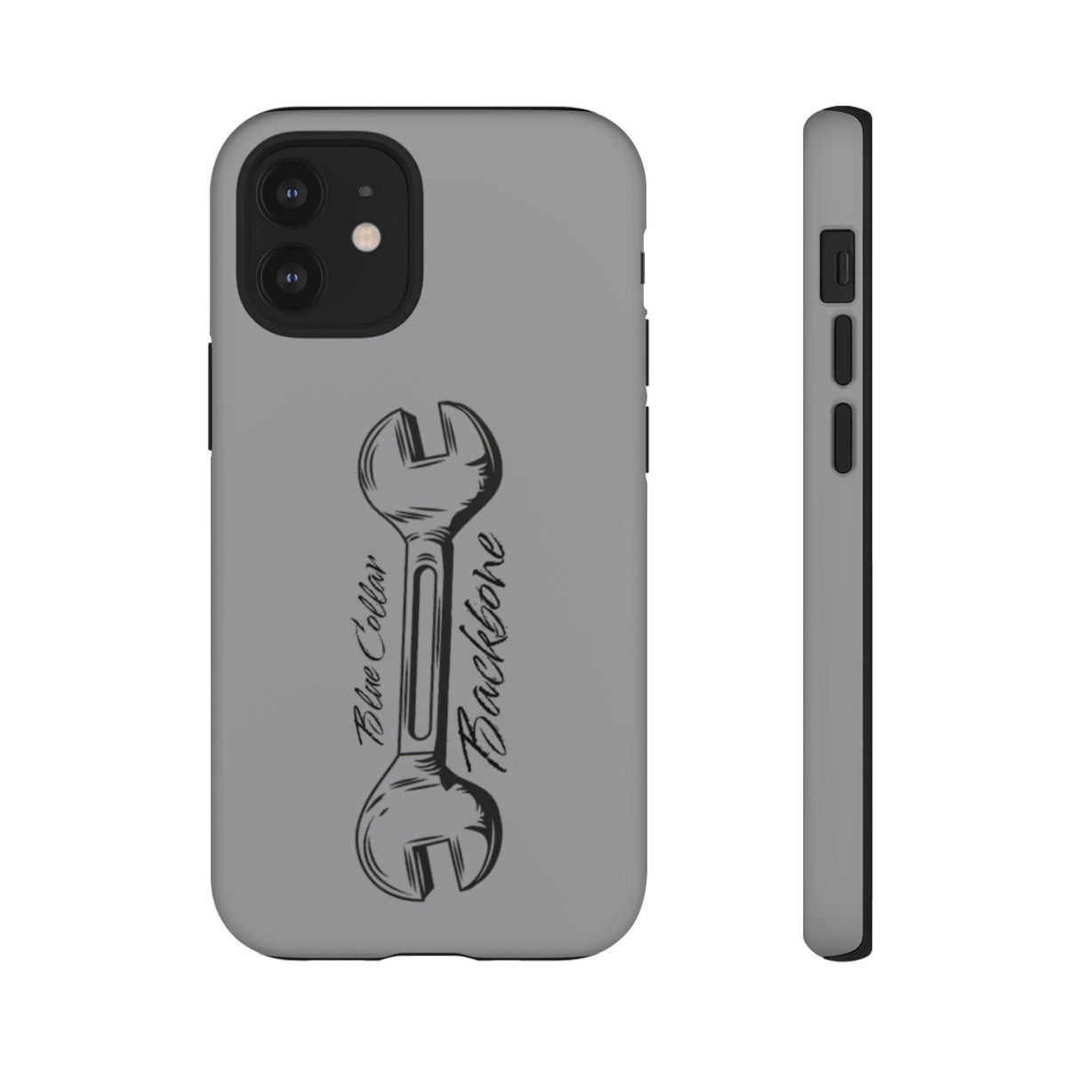 Tough Cases, Blue Collar Backbone Phone Case, Protective Phone Cases, Rugged Phone Covers, Strong Case, Worker Design, Unique Phone