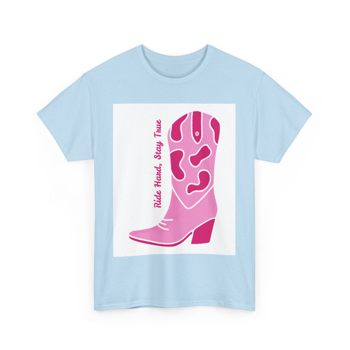 Rodeo Vibes Unisex Heavy Cotton Tee - "Ride Hard, Stay True"