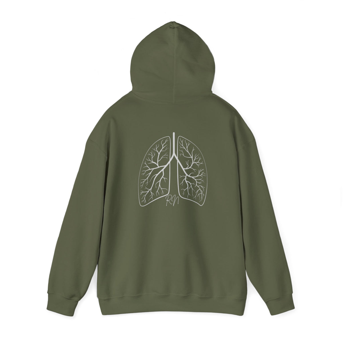 RN Lungs Hooded Sweatshirt