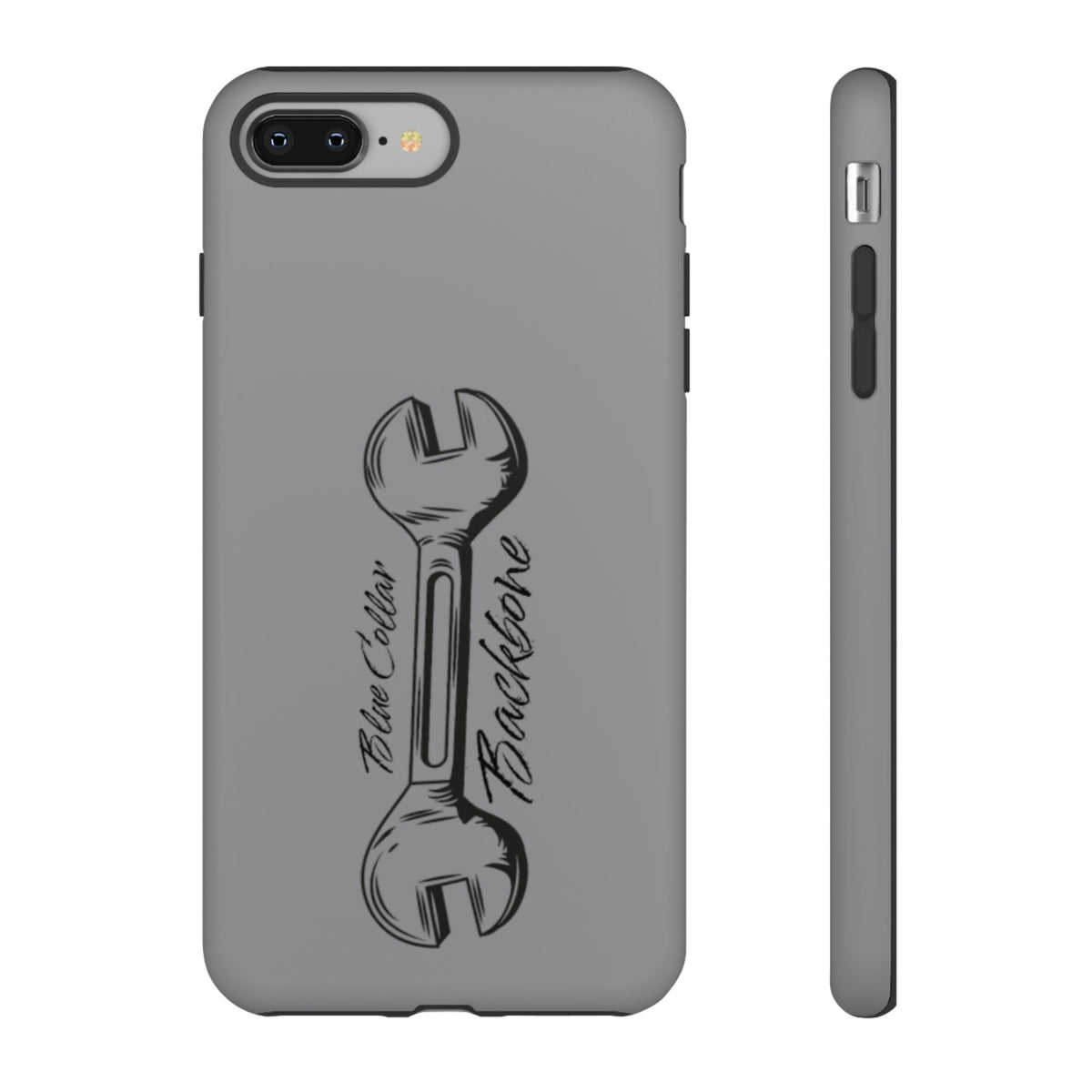 Tough Cases, Blue Collar Backbone Phone Case, Protective Phone Cases, Rugged Phone Covers, Strong Case, Worker Design, Unique Phone