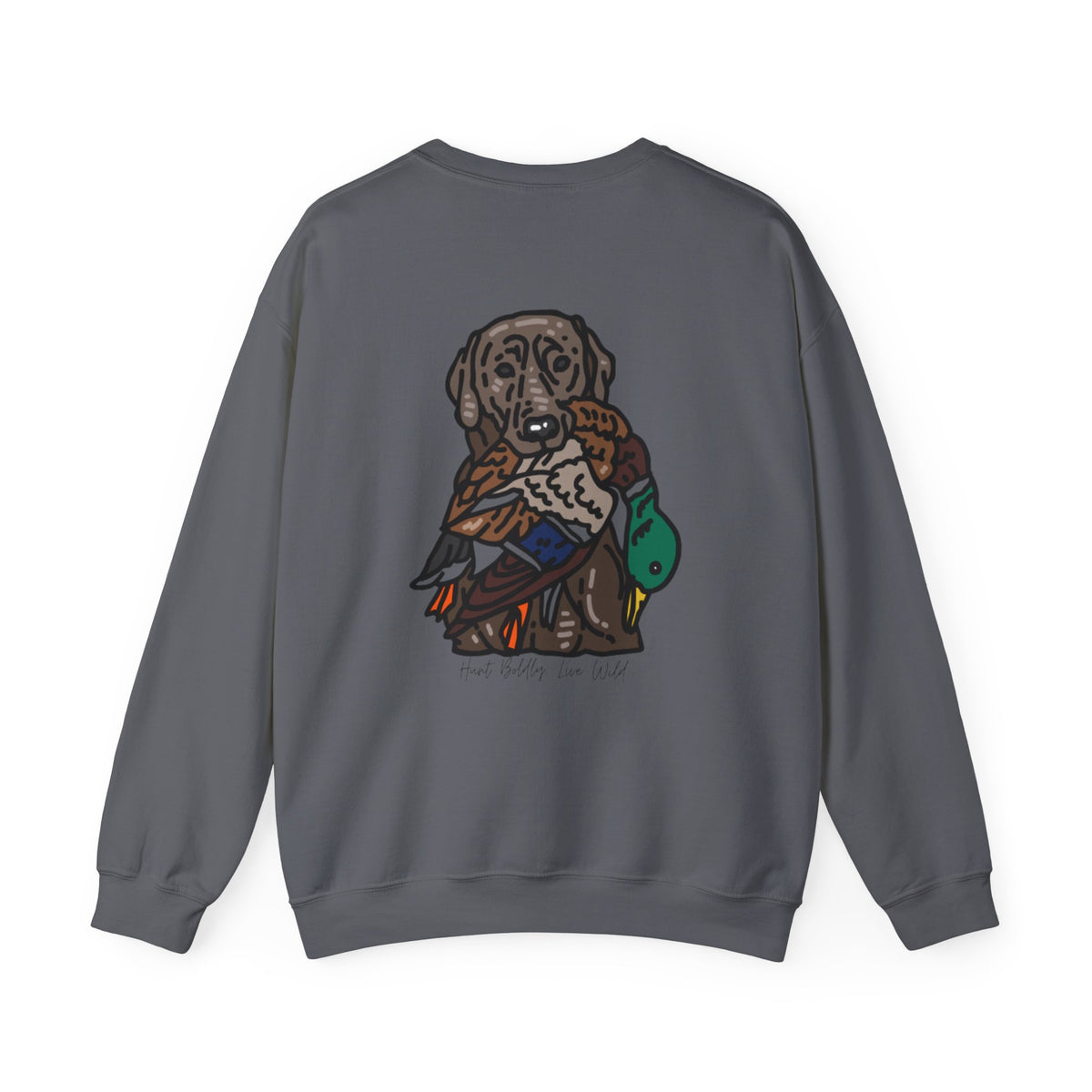Hunting Dog Sweatshirt - Unisex Heavy Blend Crewneck Sweatshirt