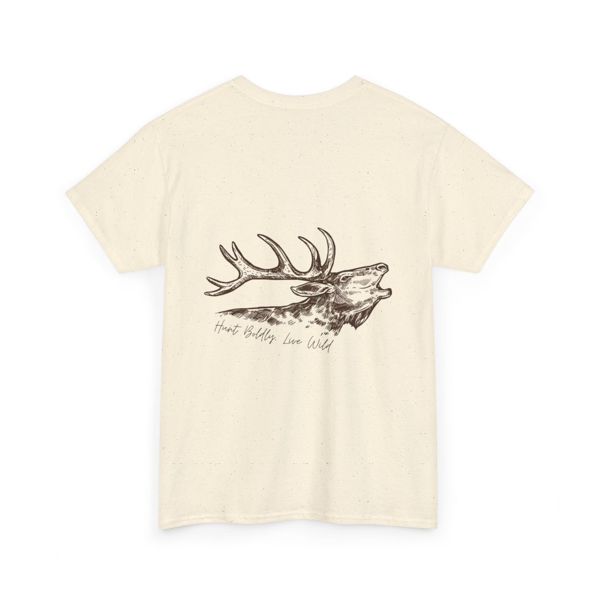 Hunt Boldly Live Wild Elk Tee