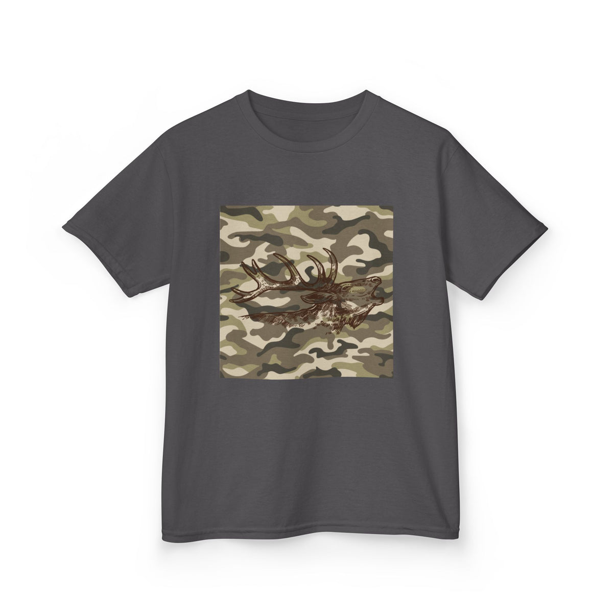 Kids Camouflage Graphic Tee - Fun Camo Design for Outdoor Adventures