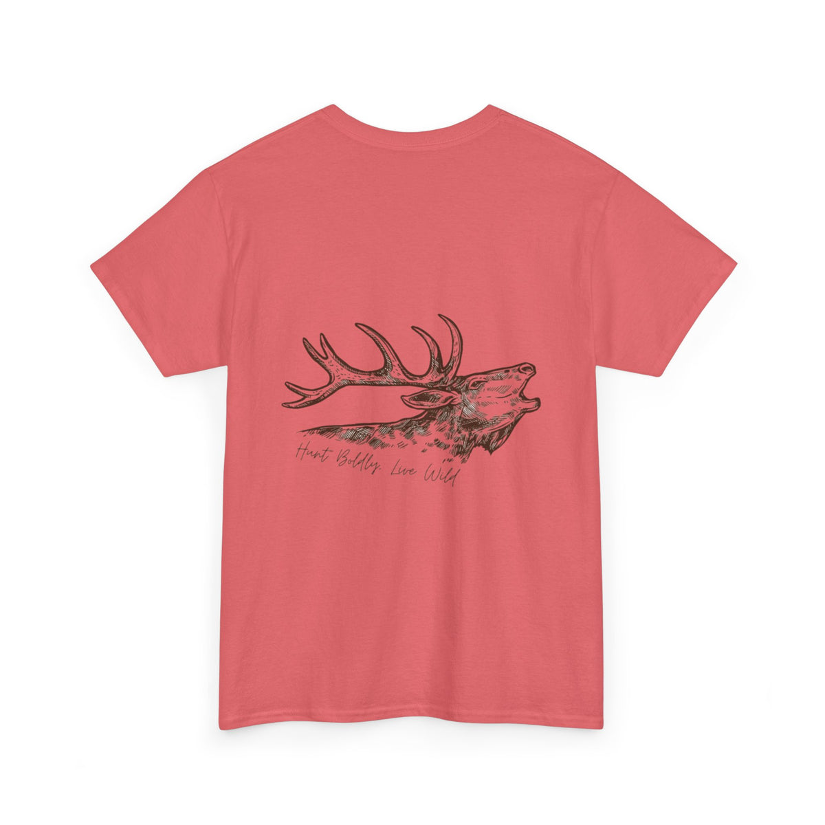 Hunt Boldly Live Wild Elk Tee