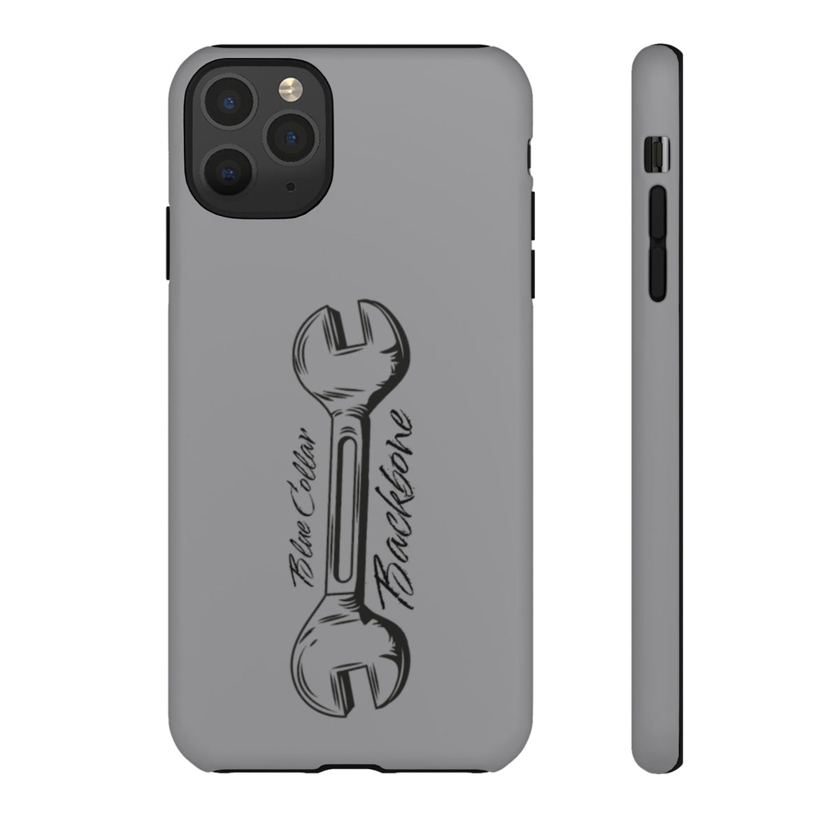 Tough Cases, Blue Collar Backbone Phone Case, Protective Phone Cases, Rugged Phone Covers, Strong Case, Worker Design, Unique Phone