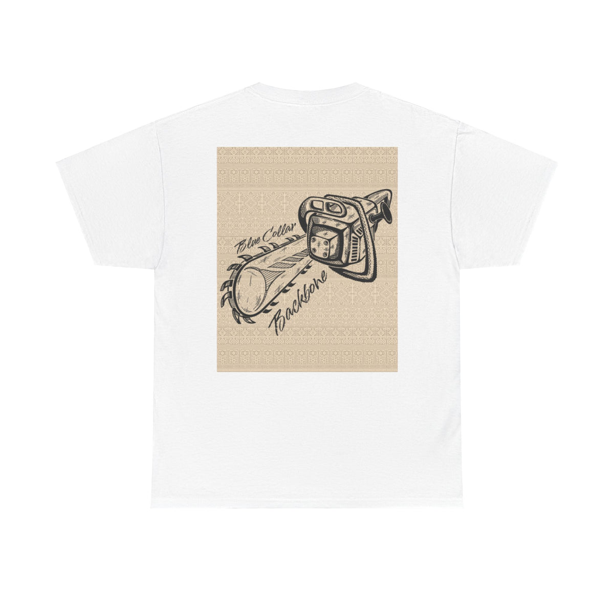 Blue Collar Backbone Chainsaw Tee