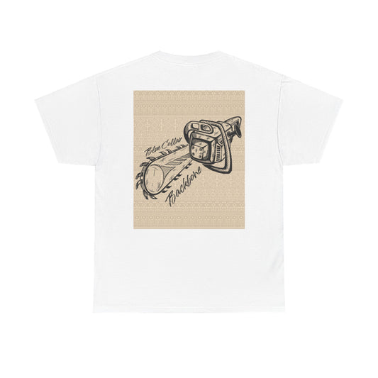 Blue Collar Backbone Chainsaw Tee