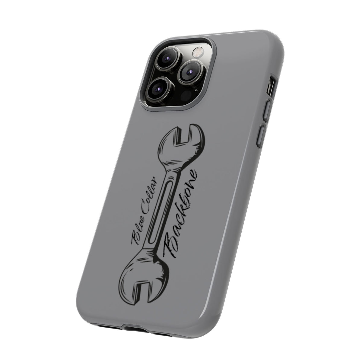 Tough Cases, Blue Collar Backbone Phone Case, Protective Phone Cases, Rugged Phone Covers, Strong Case, Worker Design, Unique Phone
