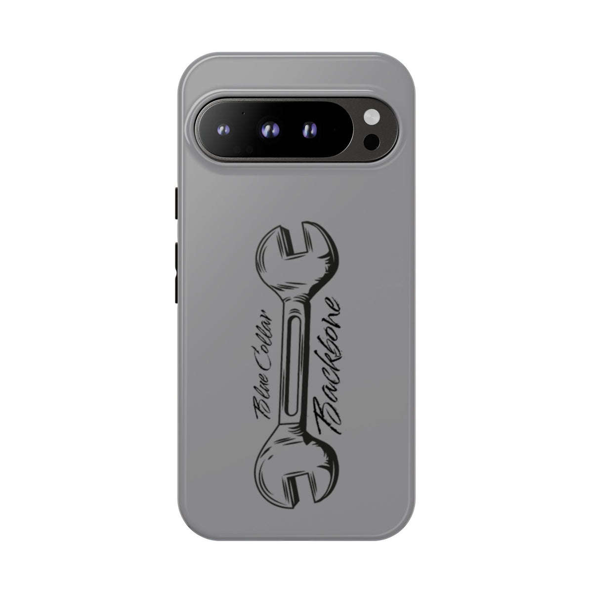 Tough Cases, Blue Collar Backbone Phone Case, Protective Phone Cases, Rugged Phone Covers, Strong Case, Worker Design, Unique Phone
