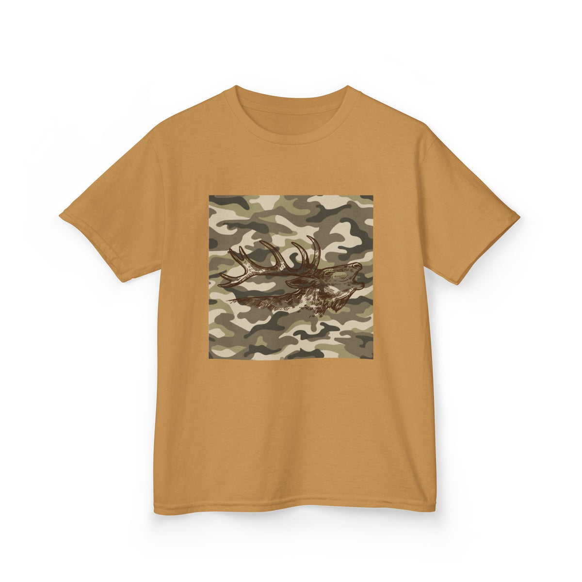 Kids Camouflage Graphic Tee - Fun Camo Design for Outdoor Adventures
