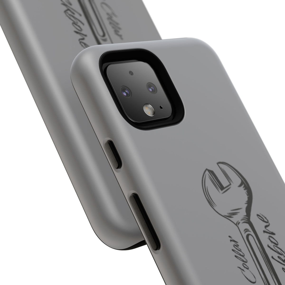 Tough Cases, Blue Collar Backbone Phone Case, Protective Phone Cases, Rugged Phone Covers, Strong Case, Worker Design, Unique Phone