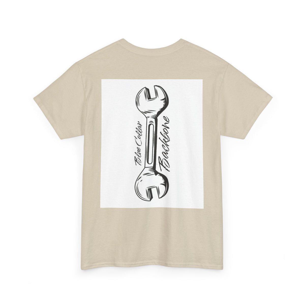 Blue Collar Backbone Unisex Tee, T-Shirt, Shirt, Casual Top, Workwear Apparel, Gift for Him/Her