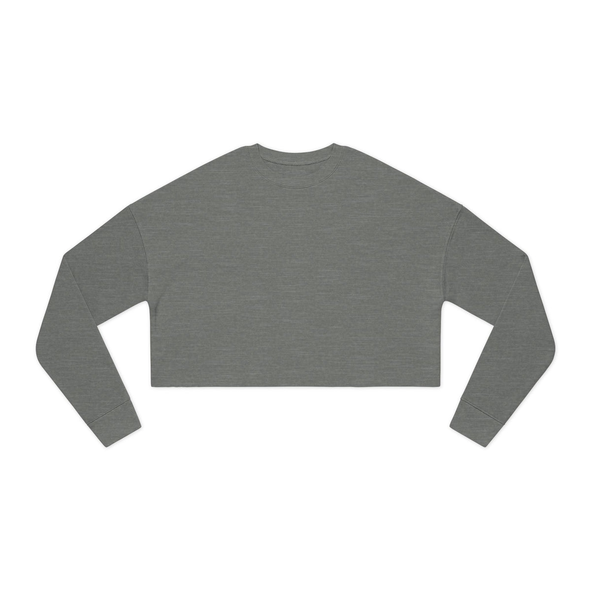 Women's Crop Sweatshirt - Hunt Crewneck Design