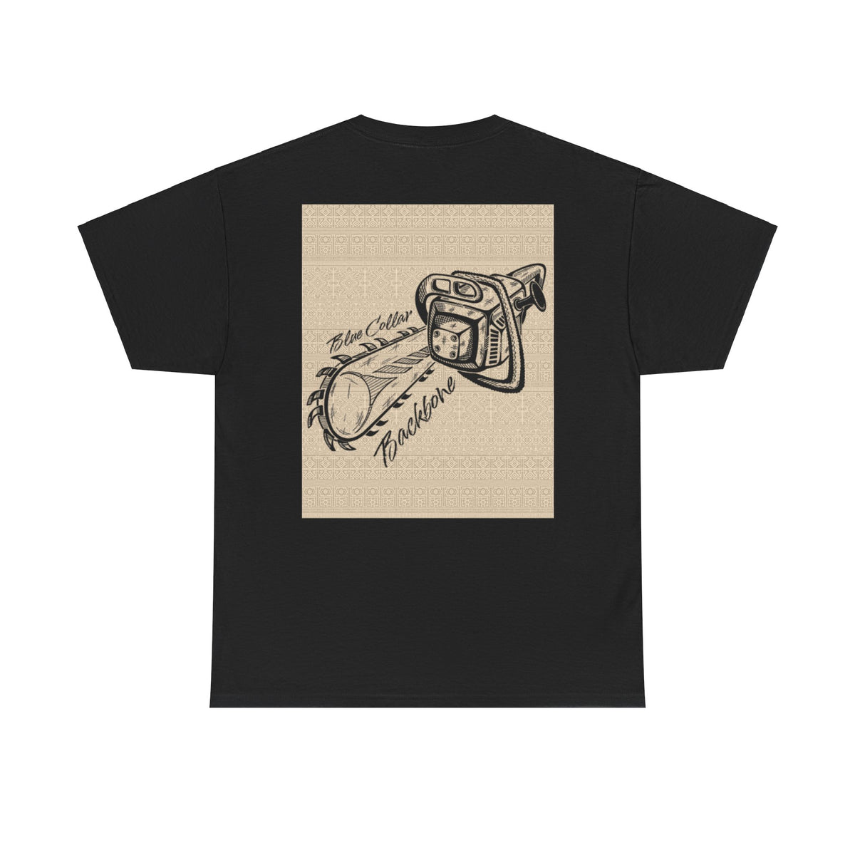 Blue Collar Backbone Chainsaw Tee
