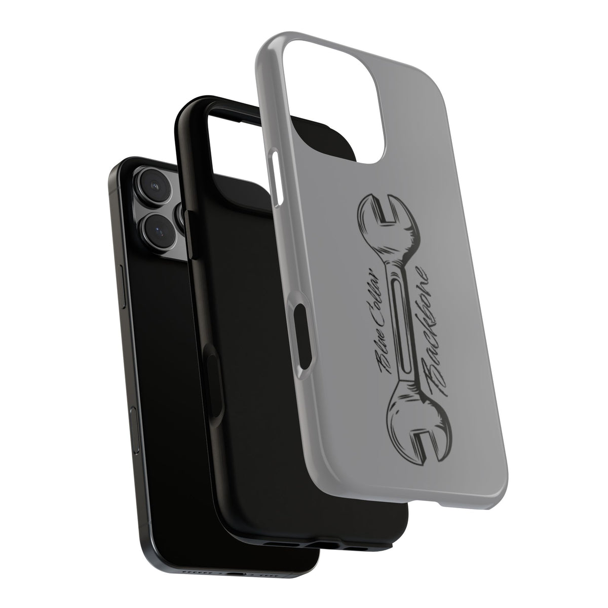 Tough Cases, Blue Collar Backbone Phone Case, Protective Phone Cases, Rugged Phone Covers, Strong Case, Worker Design, Unique Phone