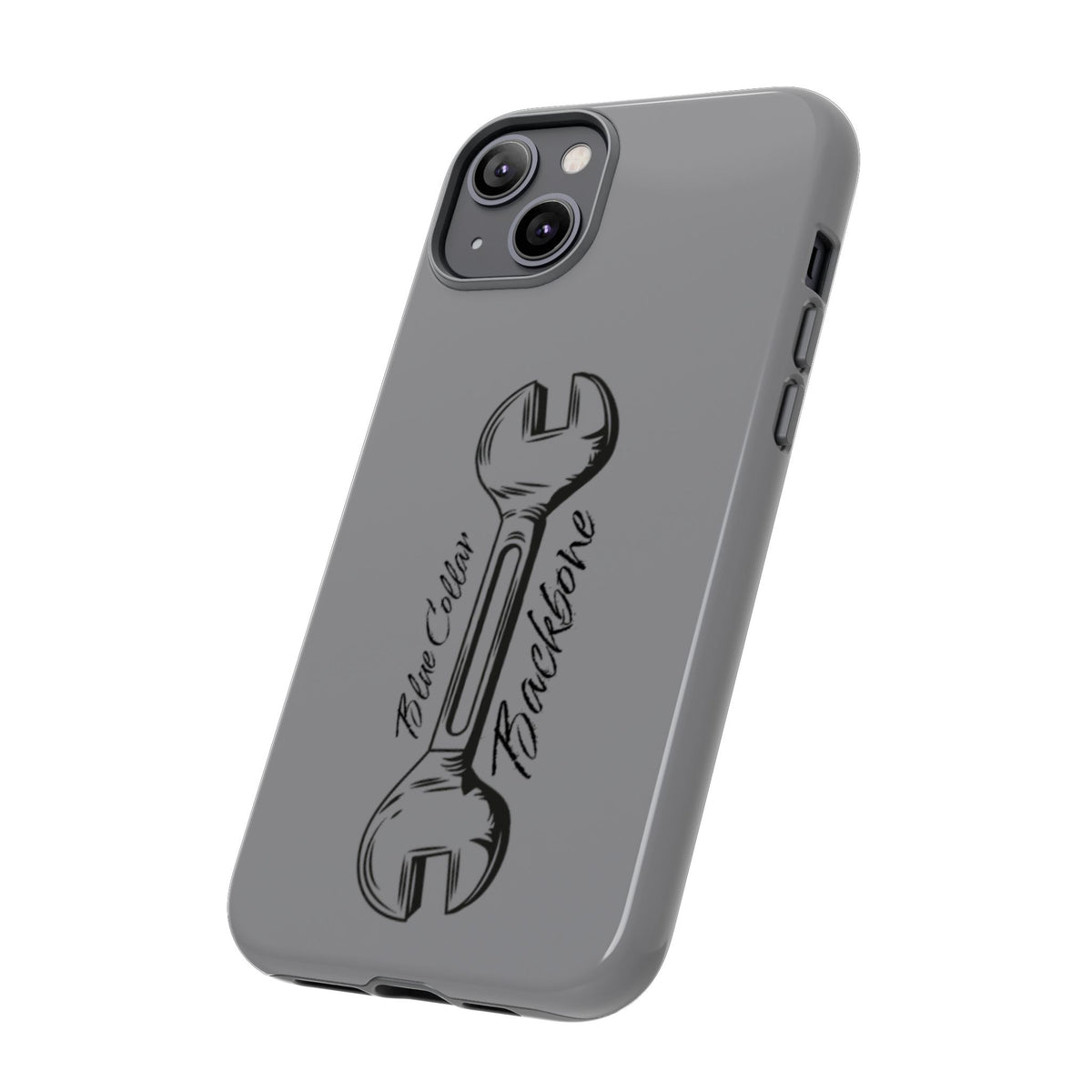 Tough Cases, Blue Collar Backbone Phone Case, Protective Phone Cases, Rugged Phone Covers, Strong Case, Worker Design, Unique Phone