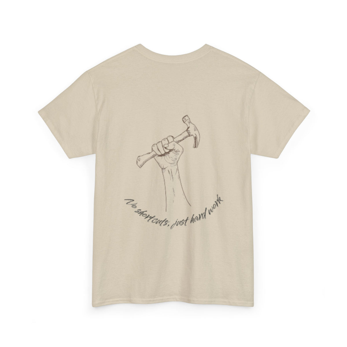 No Shortcuts, Just Hard Work Unisex Heavy Cotton Tee