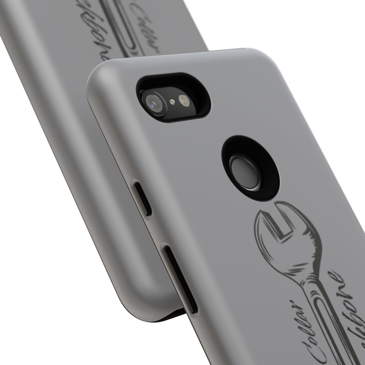 Tough Cases, Blue Collar Backbone Phone Case, Protective Phone Cases, Rugged Phone Covers, Strong Case, Worker Design, Unique Phone