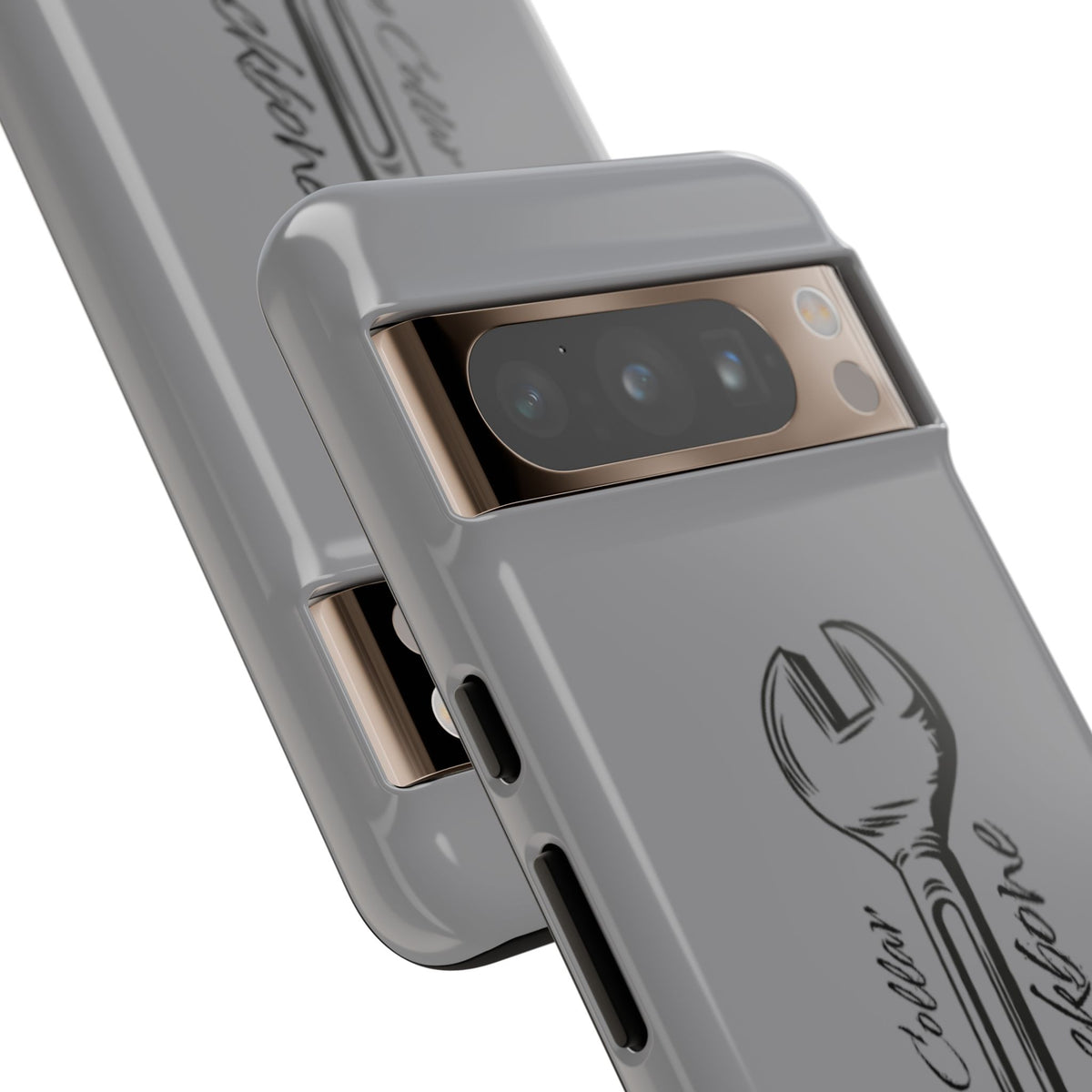 Tough Cases, Blue Collar Backbone Phone Case, Protective Phone Cases, Rugged Phone Covers, Strong Case, Worker Design, Unique Phone
