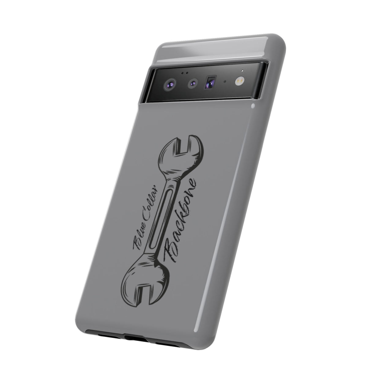 Tough Cases, Blue Collar Backbone Phone Case, Protective Phone Cases, Rugged Phone Covers, Strong Case, Worker Design, Unique Phone