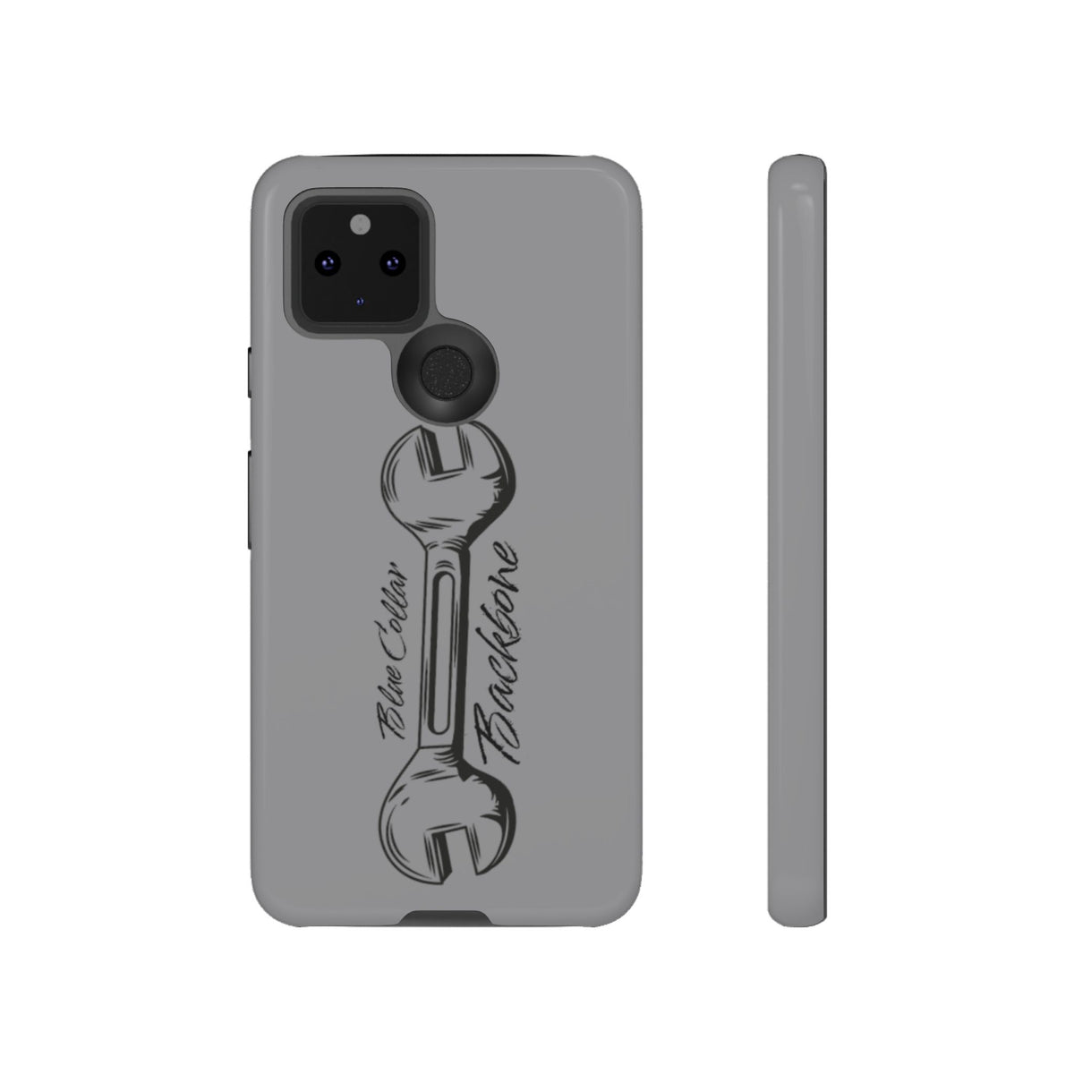 Tough Cases, Blue Collar Backbone Phone Case, Protective Phone Cases, Rugged Phone Covers, Strong Case, Worker Design, Unique Phone