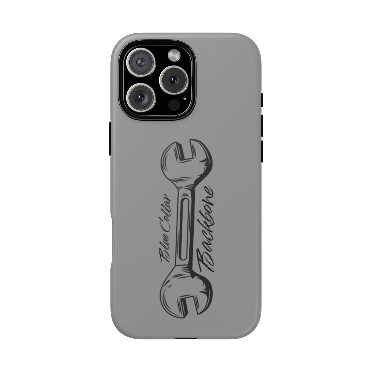 Tough Cases, Blue Collar Backbone Phone Case, Protective Phone Cases, Rugged Phone Covers, Strong Case, Worker Design, Unique Phone