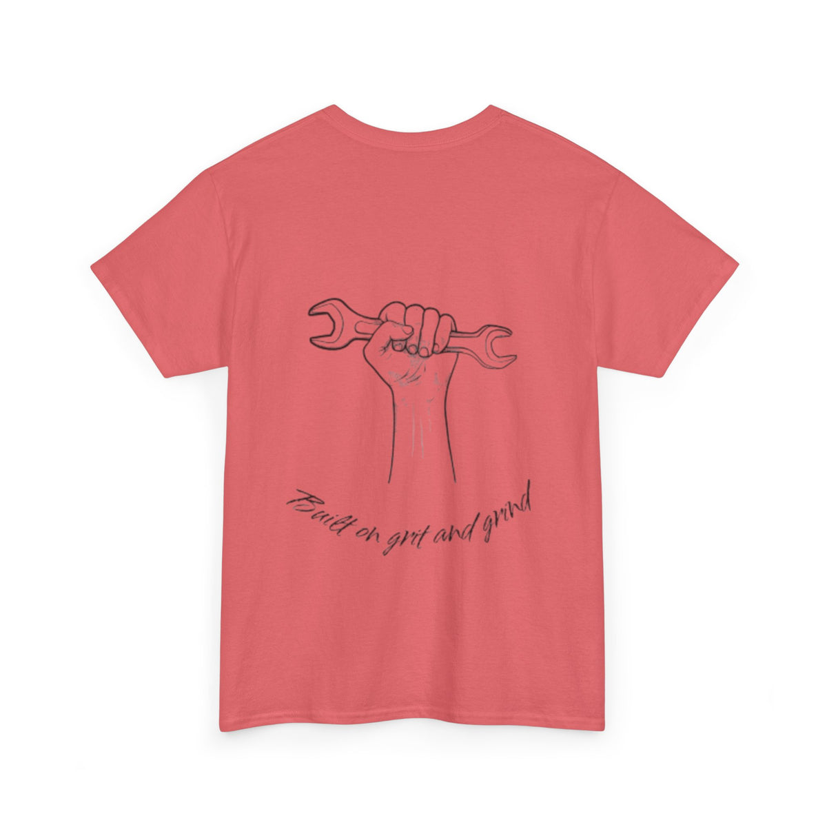 Grit and Grind Blue Collar Tee, Unisex T-Shirt, Work Ethic Graphic Shirt, Men's Women's Clothing, Inspirational Tee, Motivational Apparel